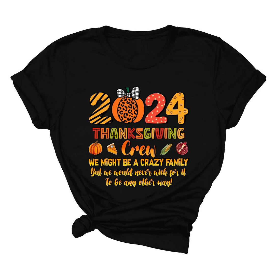 2025 Thanksgiving Crew Shirt, Thanksgiving Family Shirt, Fall Family Tee, Family Thanksgiving Shirts, Thanksgiving Family Reunion Shirt Cypress DTF