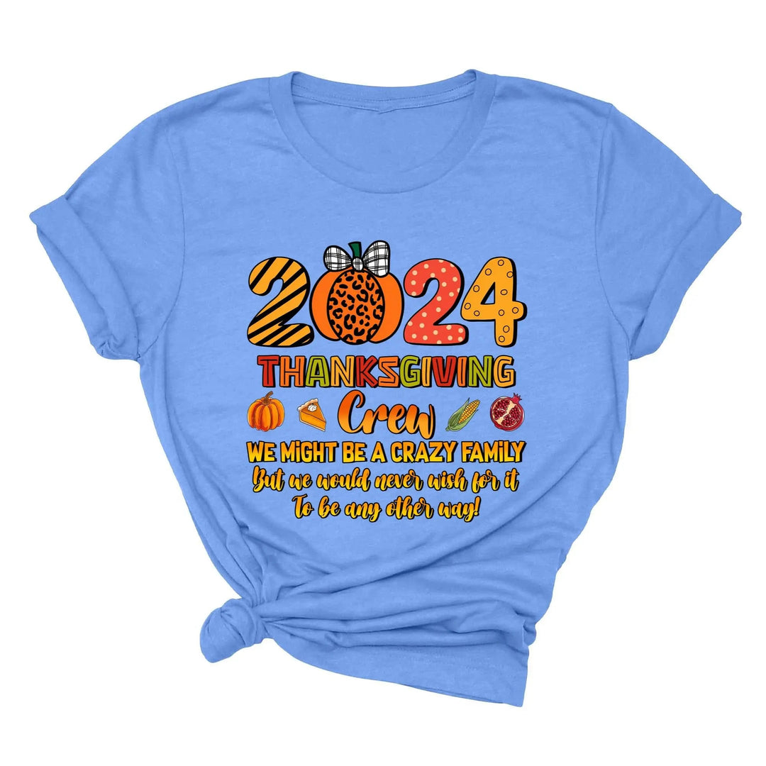 2025 Thanksgiving Crew Shirt, Thanksgiving Family Shirt, Fall Family Tee, Family Thanksgiving Shirts, Thanksgiving Family Reunion Shirt Cypress DTF