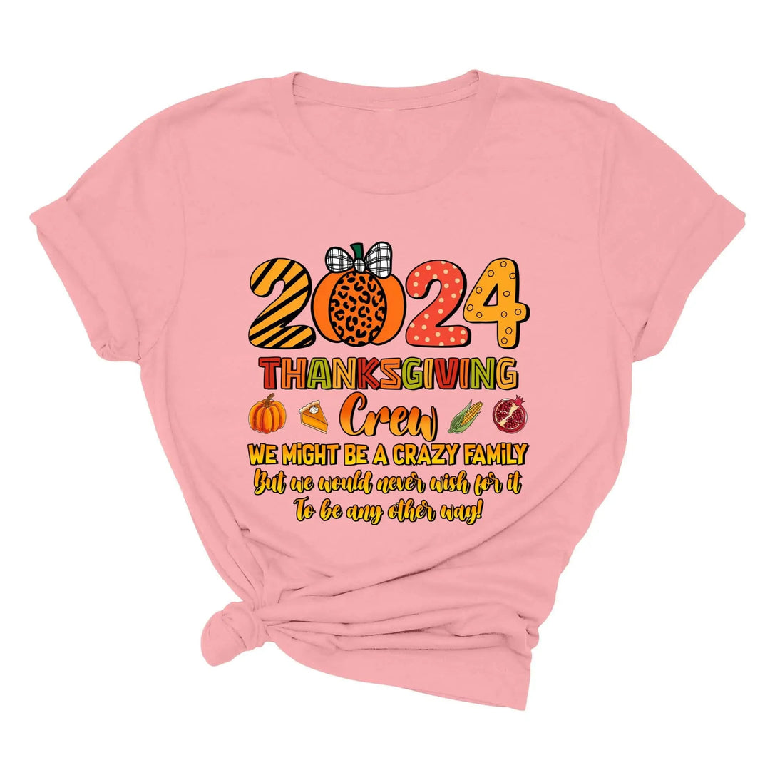 2025 Thanksgiving Crew Shirt, Thanksgiving Family Shirt, Fall Family Tee, Family Thanksgiving Shirts, Thanksgiving Family Reunion Shirt Cypress DTF