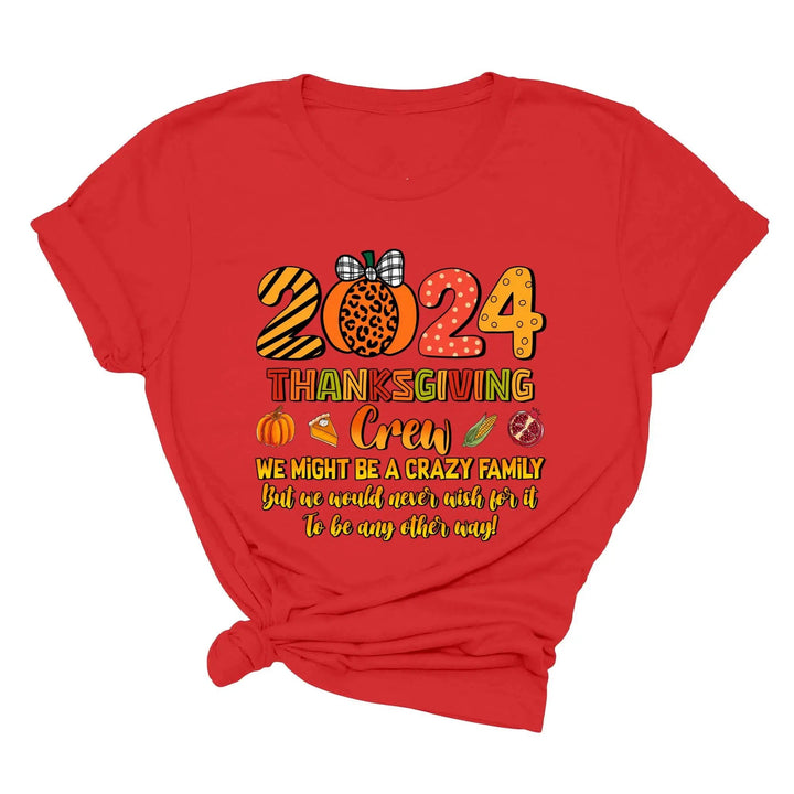2025 Thanksgiving Crew Shirt, Thanksgiving Family Shirt, Fall Family Tee, Family Thanksgiving Shirts, Thanksgiving Family Reunion Shirt Cypress DTF