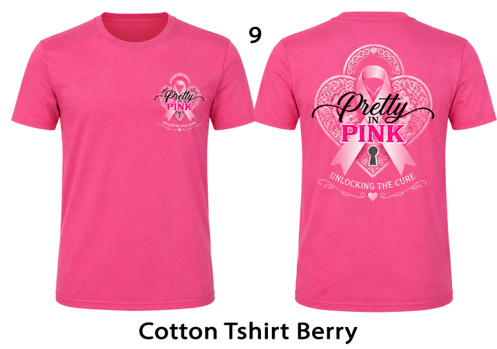 Pretty in Pink Breast Cancer Awareness Apparel – Unlocking the Cure