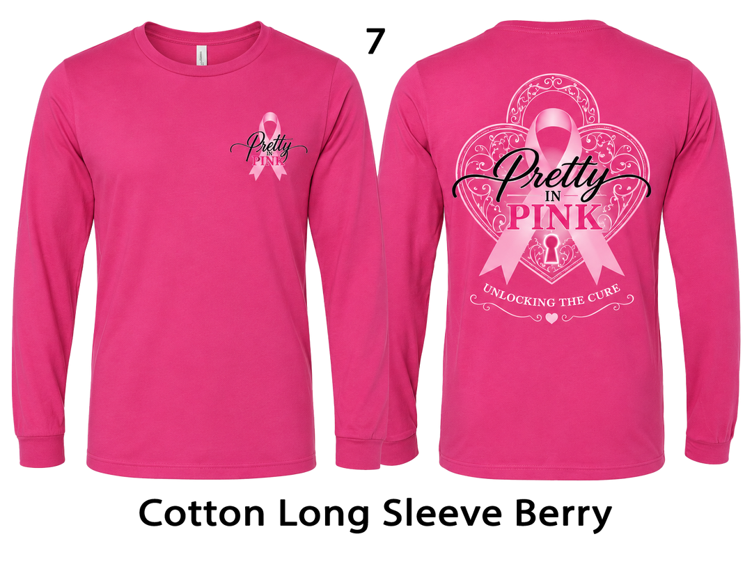 Pretty in Pink Breast Cancer Awareness Apparel – Unlocking the Cure