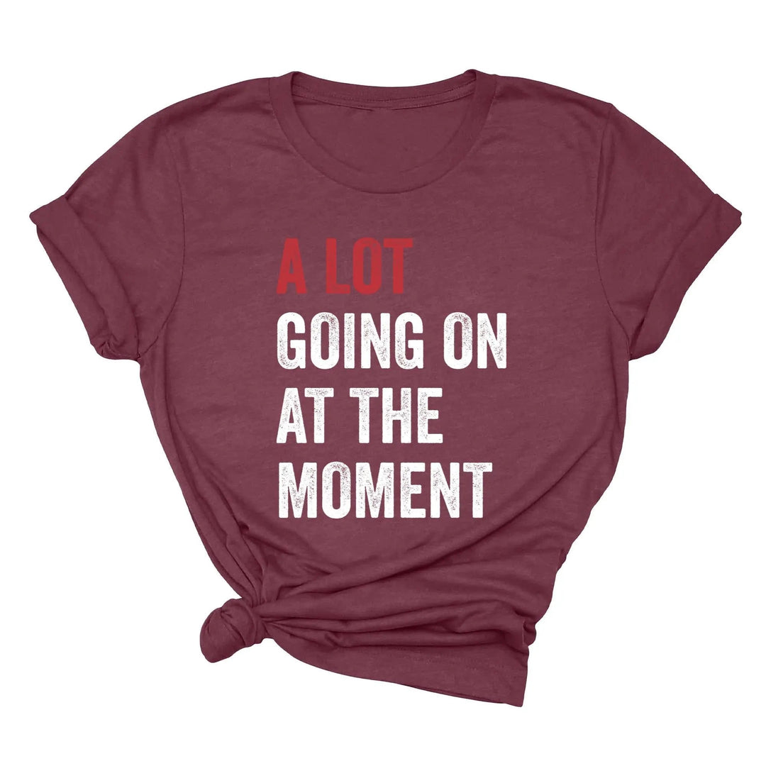 A Lot Going On Shirt - Tay Concert Fan Tee | Concert Shirt Cypress DTF