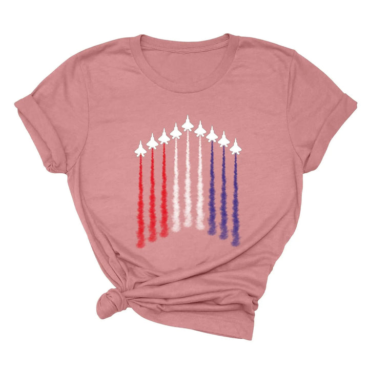 Air Force Shirt - Red, White & Blue Patriotic Tee for 4th of July & Memorial Day Cypress DTF