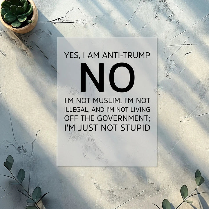 Anti-Trump DTF Heat Transfers| Trump DTF
