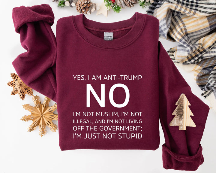 Anti Trump Hoodies, Not My President Hoodies, Love Trump Hoodies, Anti Racism Hoodies Cypress DTF