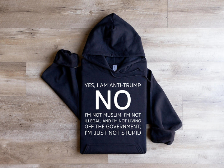 Anti Trump Hoodies, Not My President Hoodies, Love Trump Hoodies, Anti Racism Hoodies Cypress DTF