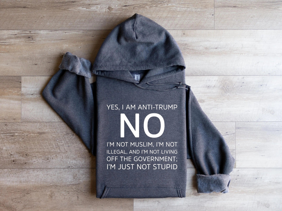 Anti Trump Hoodies, Not My President Hoodies, Love Trump Hoodies, Anti Racism Hoodies Cypress DTF