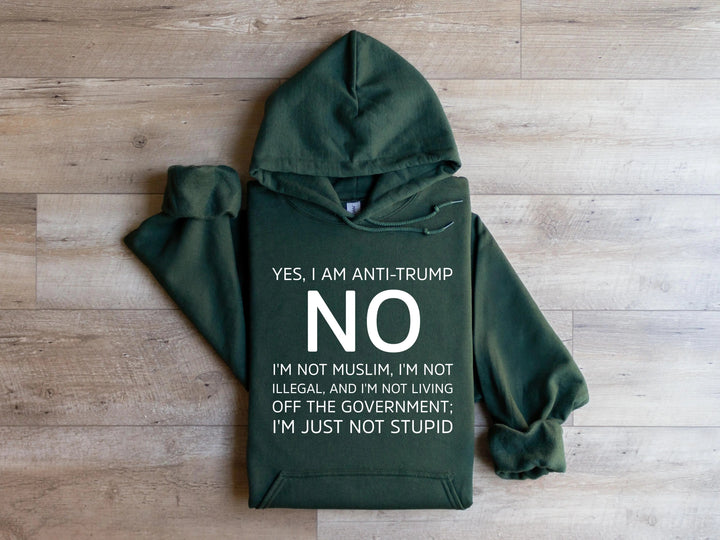 Anti Trump Hoodies, Not My President Hoodies, Love Trump Hoodies, Anti Racism Hoodies Cypress DTF