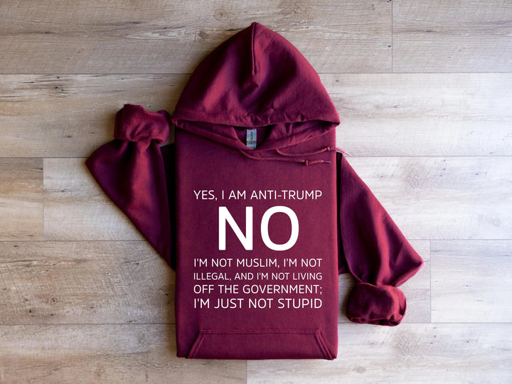 Anti Trump Hoodies, Not My President Hoodies, Love Trump Hoodies, Anti Racism Hoodies Cypress DTF