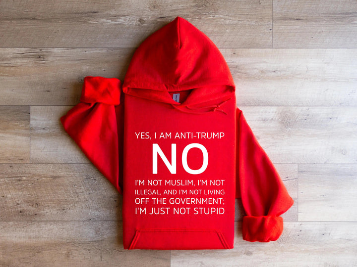 Anti Trump Hoodies, Not My President Hoodies, Love Trump Hoodies, Anti Racism Hoodies Cypress DTF