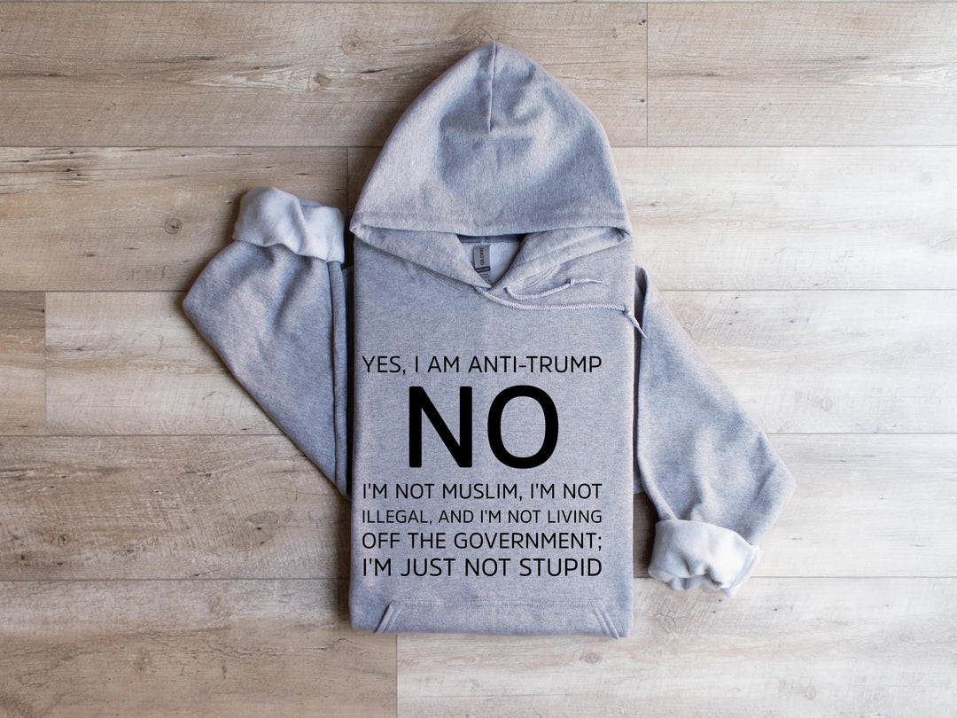 Anti Trump Hoodies, Not My President Hoodies, Love Trump Hoodies, Anti Racism Hoodies Cypress DTF