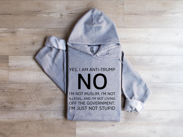 Anti Trump Hoodies, Not My President Hoodies, Love Trump Hoodies, Anti Racism Hoodies Cypress DTF