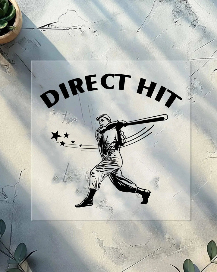Baseball Direct hit Dtf Transfers, Mothers day Gift For Baseball