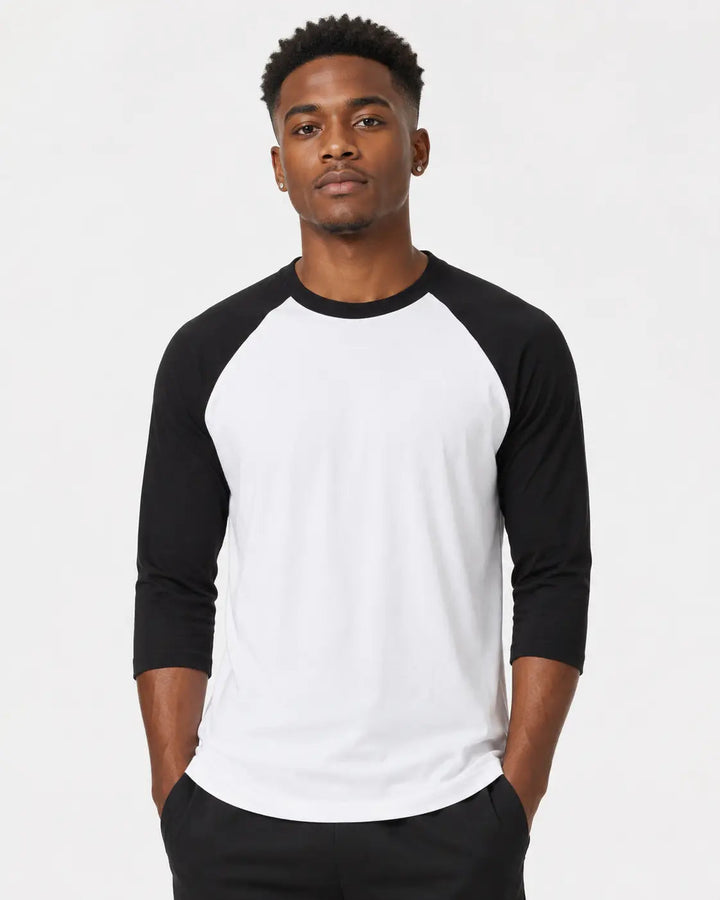 Bella + Canvas Sleeve 3/4-Baseball T-Shirt, Raglan Tshirt 3200 Unisex