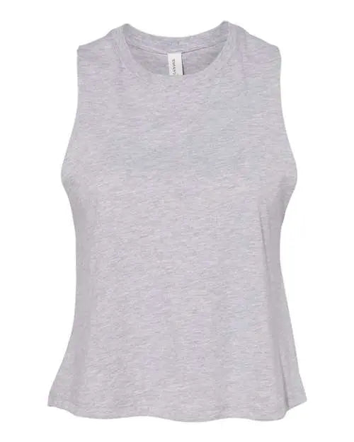 Bella + Canvas Women's Racerback Crop Tank - 6682 Cypress DTF