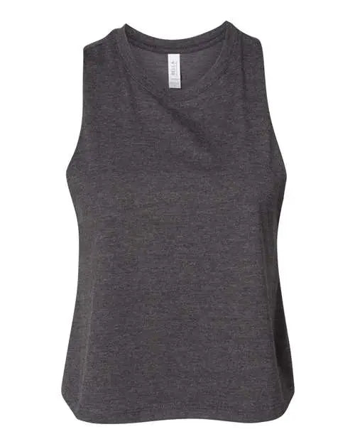 Bella + Canvas Women's Racerback Crop Tank - 6682 Cypress DTF