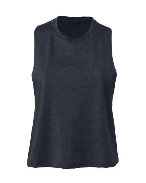 Bella + Canvas Women's Racerback Crop Tank - 6682 Cypress DTF