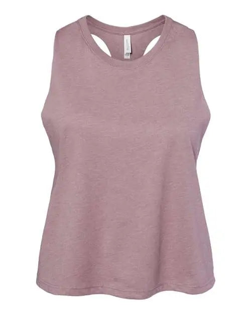 Bella + Canvas Women's Racerback Crop Tank - 6682 Cypress DTF