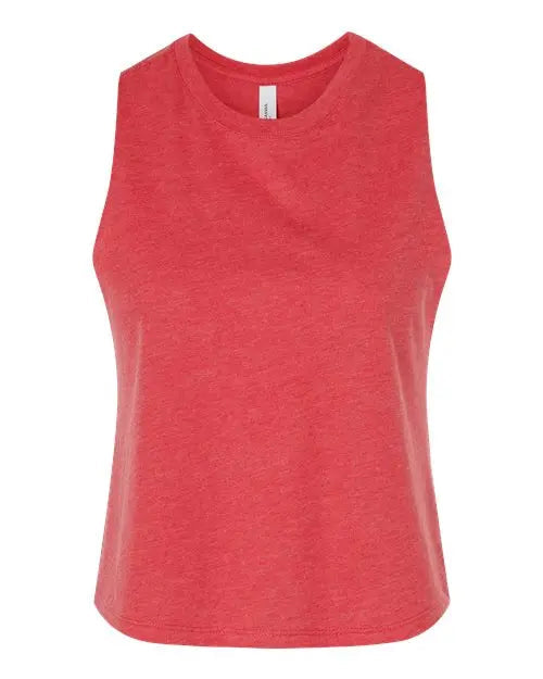 Bella + Canvas Women's Racerback Crop Tank - 6682 Cypress DTF