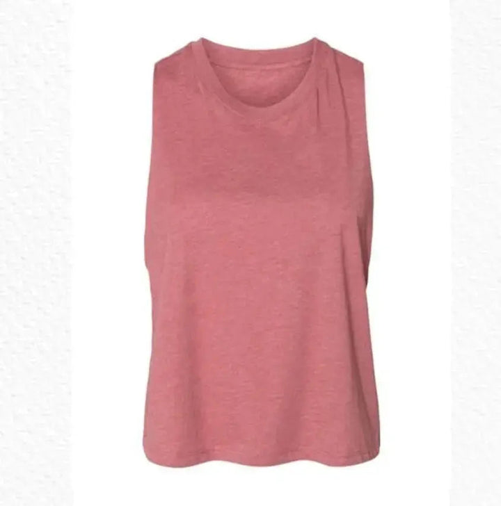 Customize Bella + Canvas Women's Racerback Crop Tank - 6682