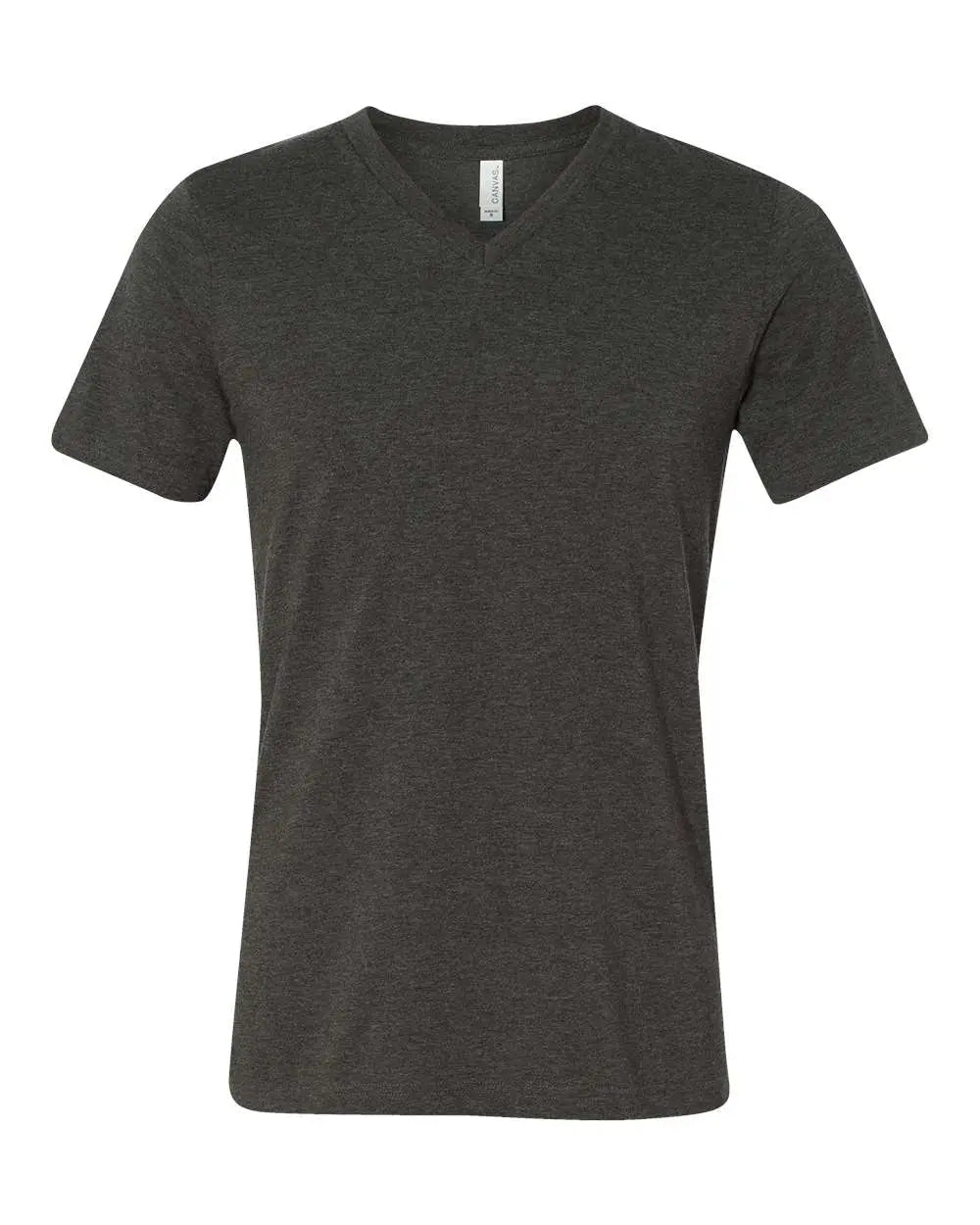Bella+Canvas Blank Men Short Sleeve V-Neck T-Shirt 3005- 3005CVC