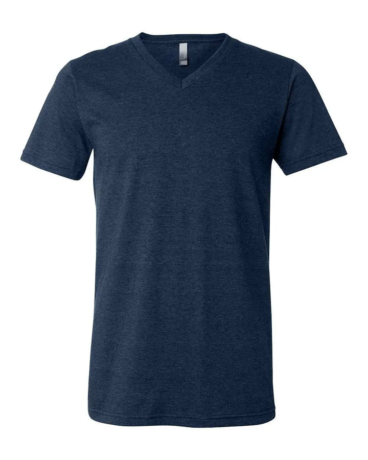 Bella+Canvas Blank Men Short Sleeve V-Neck T-Shirt 3005- 3005CVC