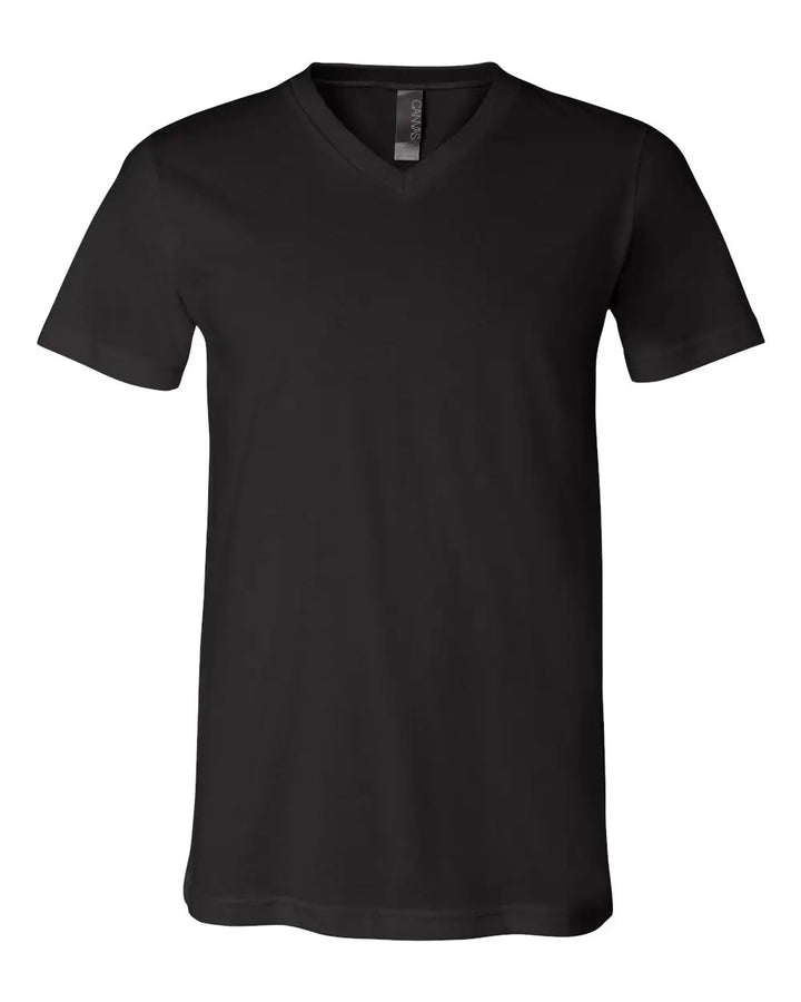 Bella+Canvas Blank Men Short Sleeve V-Neck T-Shirt 3005- 3005CVC