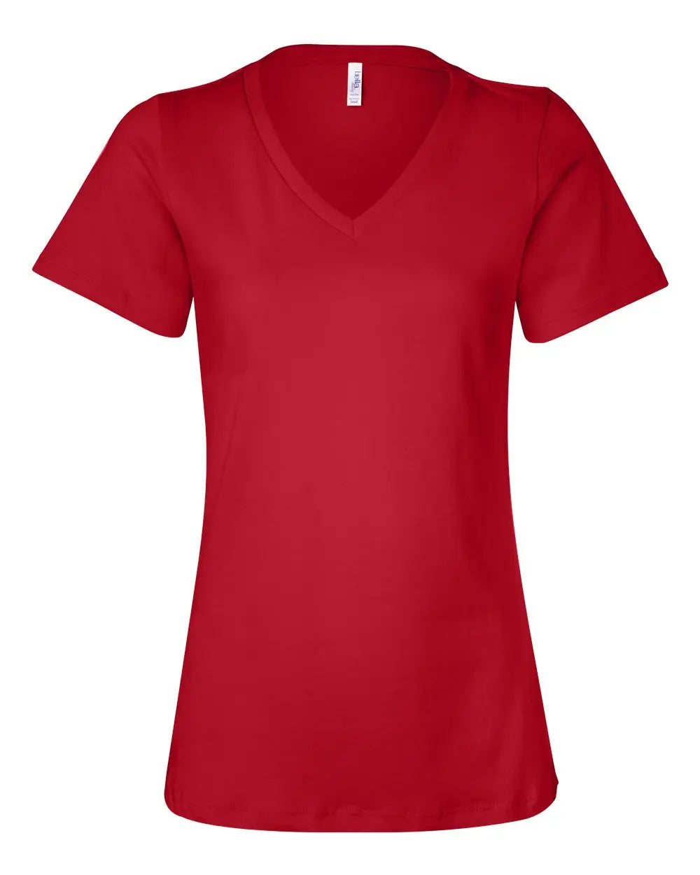 Bella+Canvas Blank Women Short Sleeve V-Neck T-Shirt 6405-6405CVC