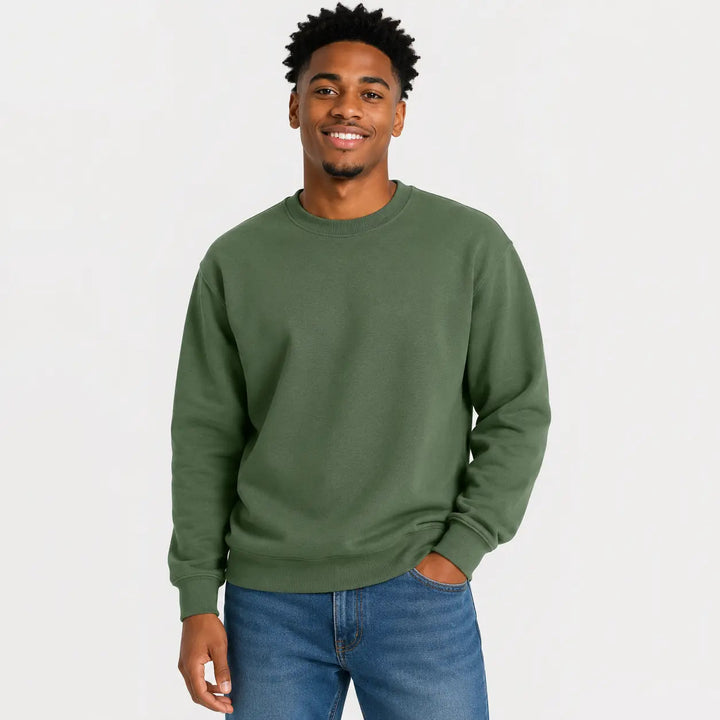 Customize Bonita Cotton Soft Style Blank Adult Size Unisex Sweatshirt