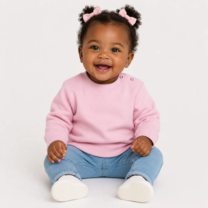 Bonita Cotton Soft Style Blank Baby Size Sweatshirt