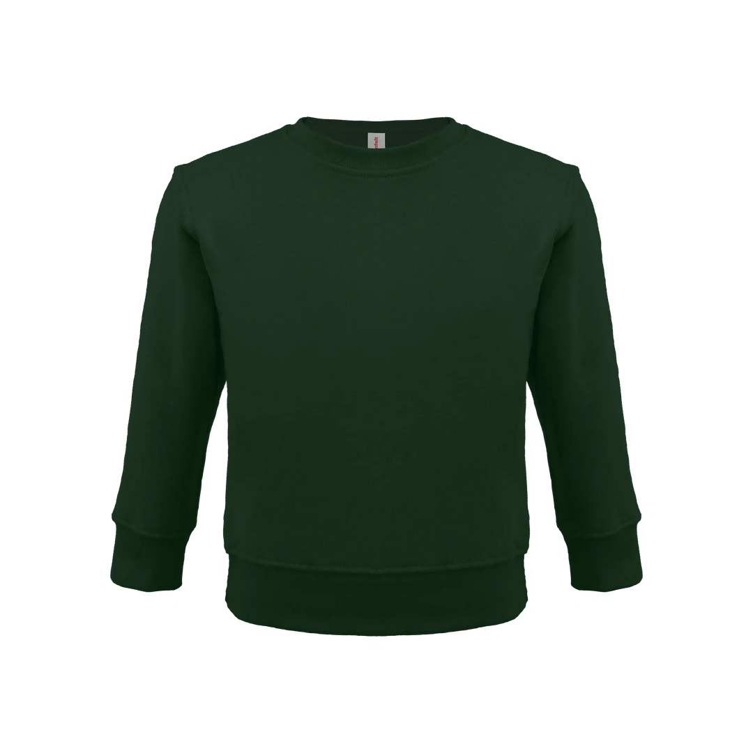 Bonita Cotton Soft Style Blank Toddler Size Sweatshirt