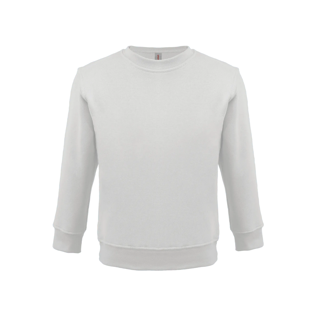 Bonita Cotton Soft Style Blank Toddler Size Sweatshirt