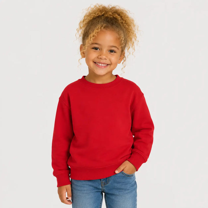 Customize Bonita Cotton Soft Style Blank Youth Size Sweatshirt