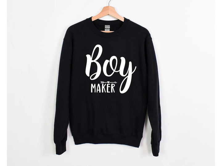 Boy Maker Sweatshirt - Funny Mom Gift for Mother's Day Cypress DTF