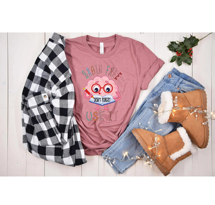 Brain Freeze Shirt - Mental Health Matters | Funny Teacher Tee Cypress DTF