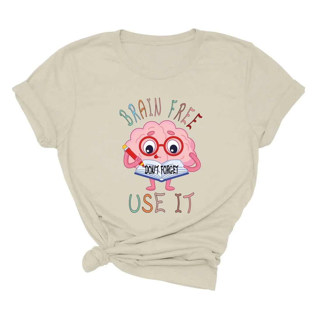 Brain Freeze Shirt - Mental Health Matters | Funny Teacher Tee Cypress DTF