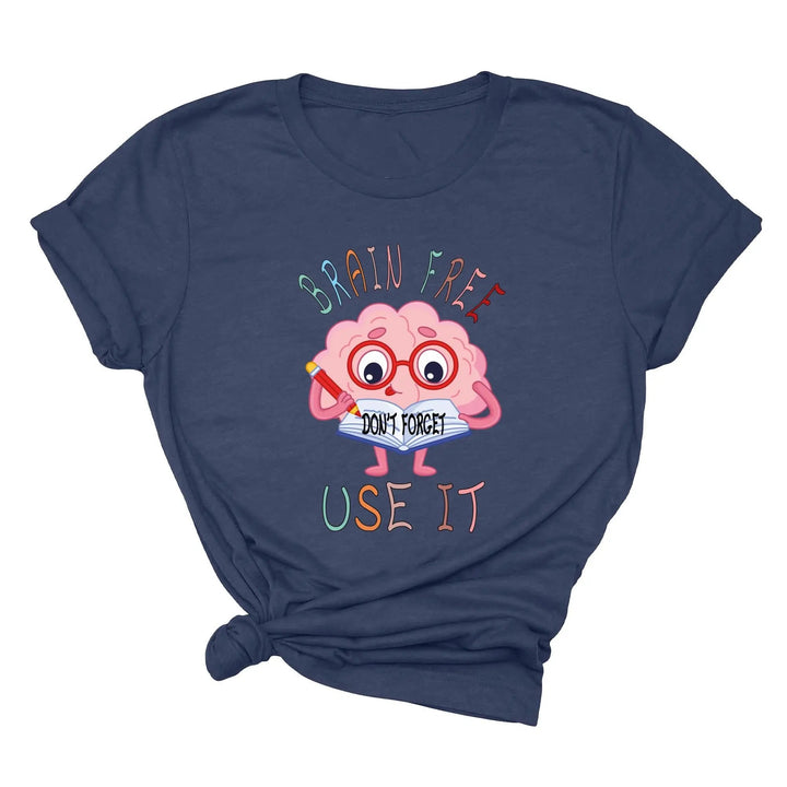 Brain Freeze Shirt - Mental Health Matters | Funny Teacher Tee Cypress DTF