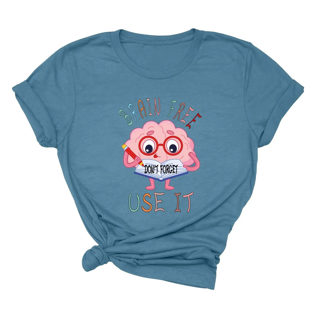 Brain Freeze Shirt - Mental Health Matters | Funny Teacher Tee Cypress DTF