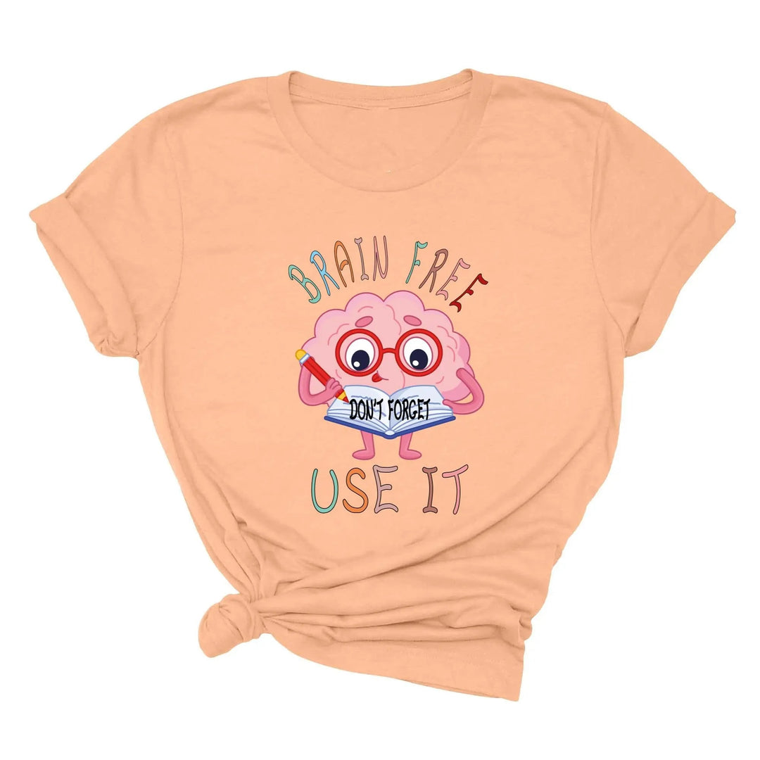 Brain Freeze Shirt - Mental Health Matters | Funny Teacher Tee Cypress DTF