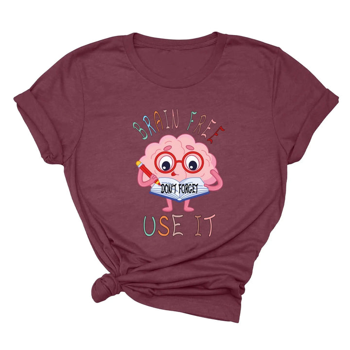Brain Freeze Shirt - Mental Health Matters | Funny Teacher Tee Cypress DTF