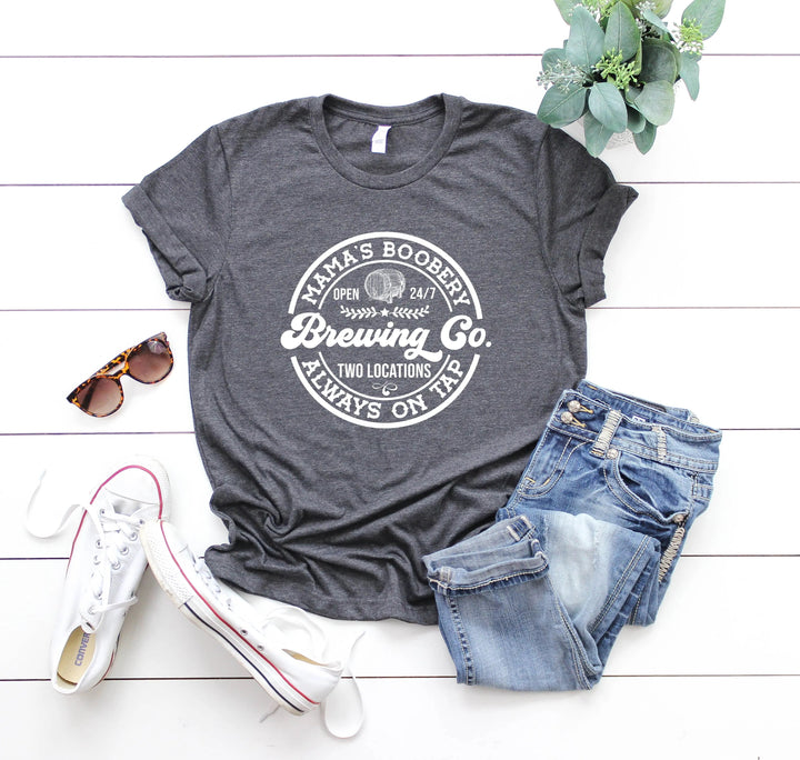 Brewing Co Shirt - Funny Breastfeeding Tee | New Mom & Baby Shower Gift Cypress DTF