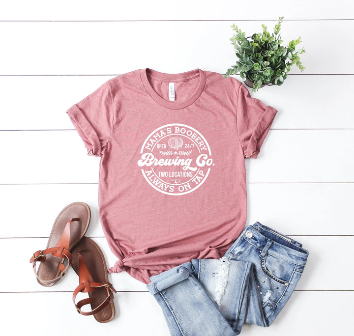 Brewing Co Shirt - Funny Breastfeeding Tee | New Mom & Baby Shower Gift Cypress DTF
