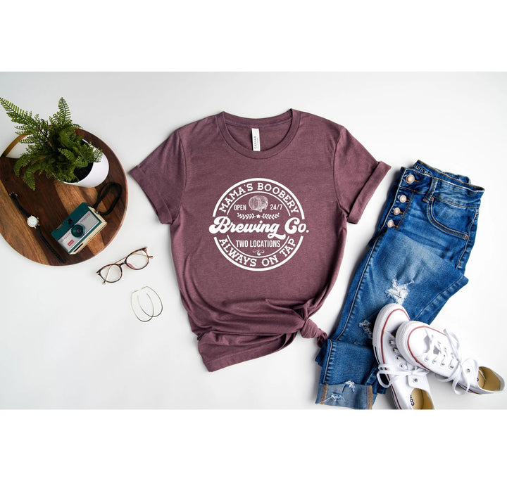 Brewing Co Shirt - Funny Breastfeeding Tee | New Mom & Baby Shower Gift Cypress DTF