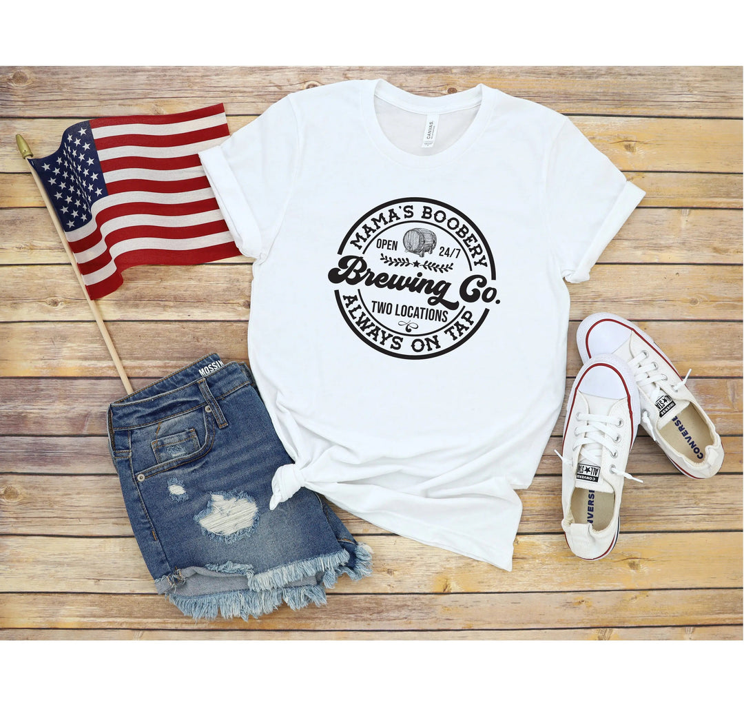 Brewing Co Shirt - Funny Breastfeeding Tee | New Mom & Baby Shower Gift Cypress DTF