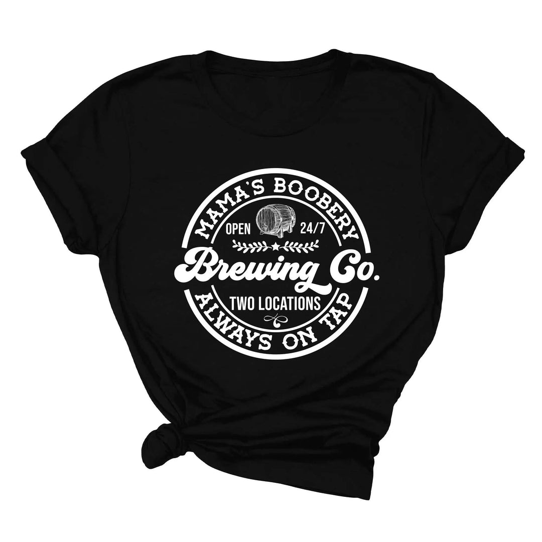 Brewing Co Shirt - Funny Breastfeeding Tee | New Mom & Baby Shower Gift Cypress DTF