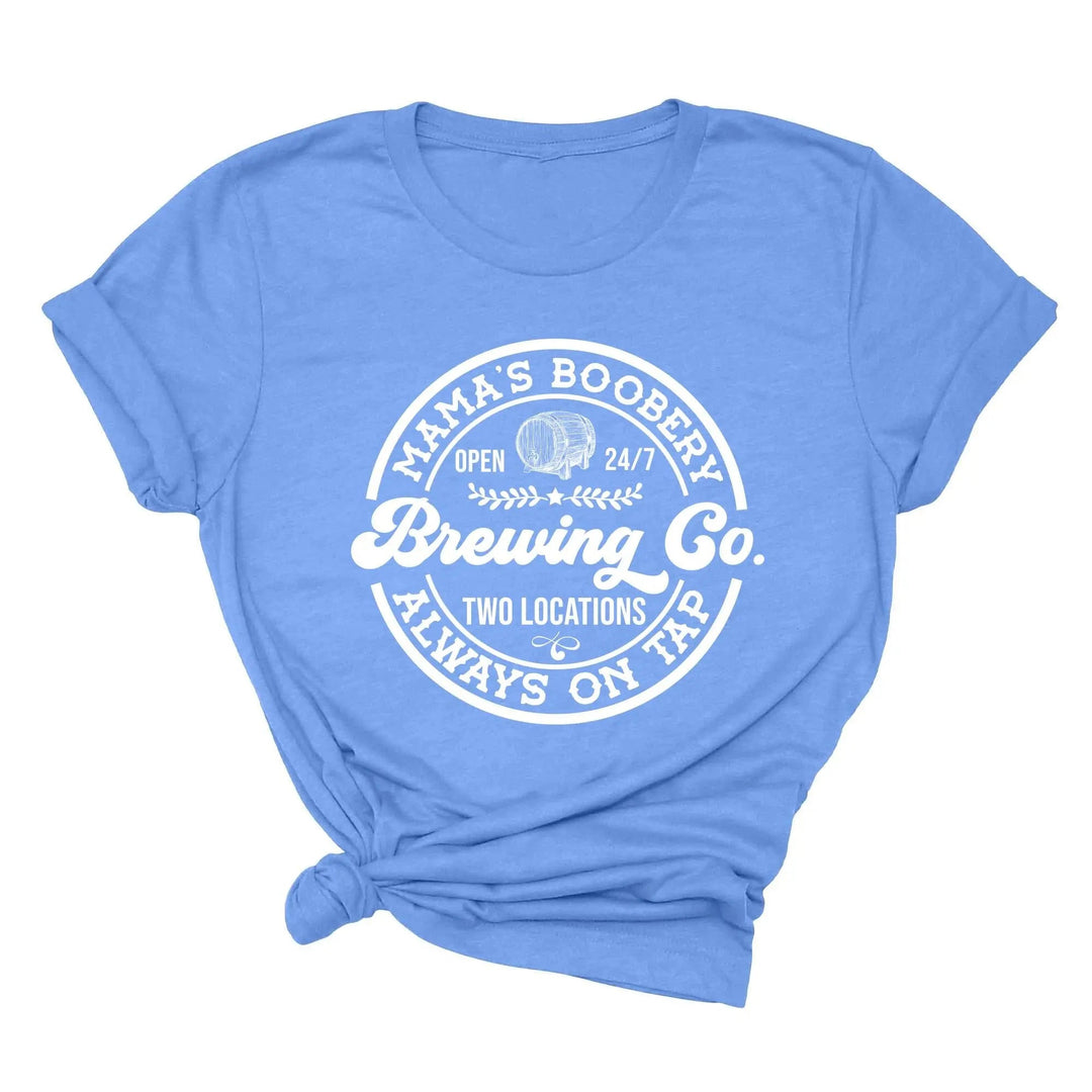 Brewing Co Shirt - Funny Breastfeeding Tee | New Mom & Baby Shower Gift Cypress DTF