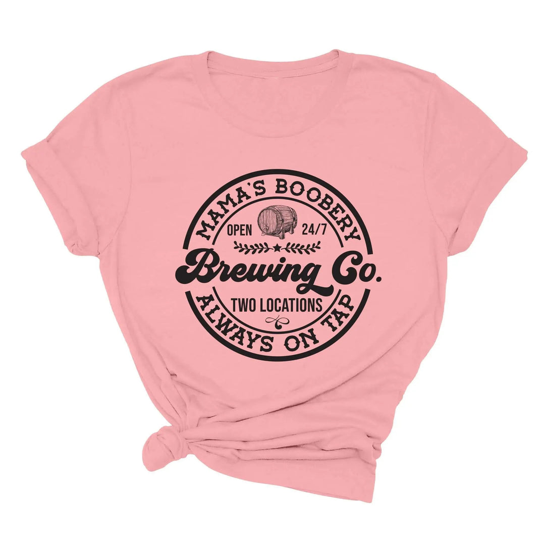 Brewing Co Shirt - Funny Breastfeeding Tee | New Mom & Baby Shower Gift Cypress DTF