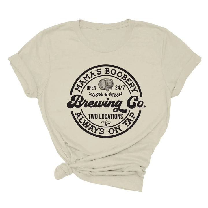 Brewing Co Shirt - Funny Breastfeeding Tee | New Mom & Baby Shower Gift Cypress DTF