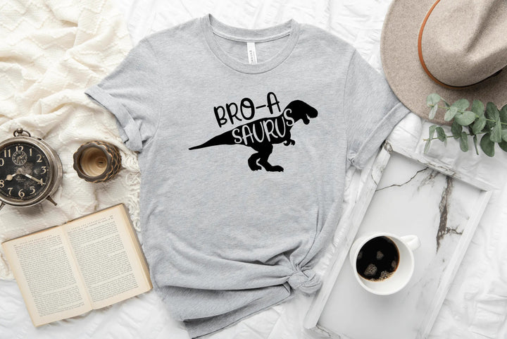 Bro A Saurus Shirt - Dinosaur Birthday Tee for Brother Cypress DTF